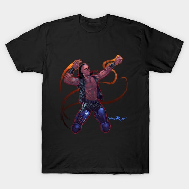 The priest wresting art T-Shirt by Triple R Art